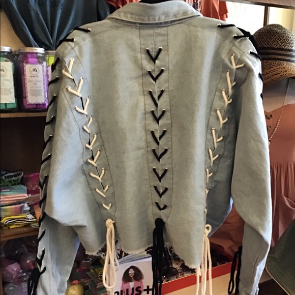 Oversized Jean jacket - Picture 5 of 6